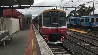 VLine Sprinter 7010 amp 7001 Departing Frankston Station to Stony Point HORN SHOW [upl. by Trev]