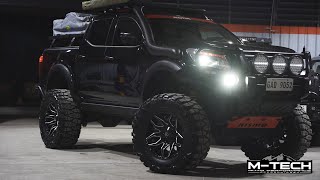 NISSAN NAVARA MODIFIED 2022  RIDEMAX SUSPENSION  KINGSCOIL  MONSTER NAVARA  MTECH  CEBU [upl. by Lerrud]