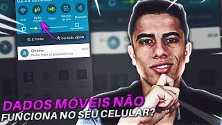 Dados móveis não funciona no celular APRENDA RESOLVER [upl. by Anyel25]