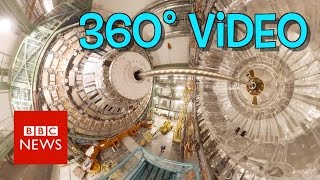 Step inside the Large Hadron Collider 360 video  BBC News [upl. by Algernon]