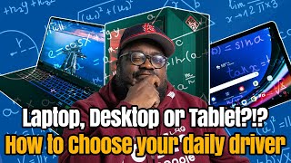 Laptop vs Tablet vs Desktop for Digital Art Choosing Your Art Tech [upl. by Nalyr]