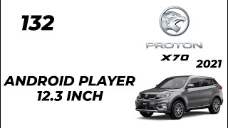 Proton X70 2021Function After Install Android Player 123inch [upl. by Lotte]