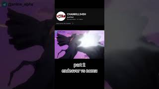 Endeavor vs Nomu Epic Battle for Survival  My Hero Academia Shorts part 2 [upl. by Dnamra]