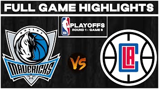 Dallas Mavericks vs Los Angeles Clippers  Game 6 Full Highlights  May 3 2024 [upl. by Eima]