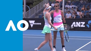 JurakStojanovic vs BondarenkoKrunic match highlights 1R  Australian Open 2020 [upl. by Acinomad139]