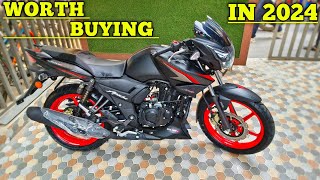 New Launch Tvs Apache RTR 160 Racing Edition 2024 Model Detail Review  Big Updates  Price [upl. by Atinhoj]