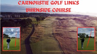 The most UNDERRATED golf course in SCOTLAND Carnoustie Burnside [upl. by Revned]