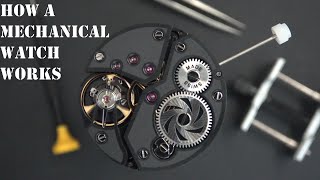 How a Mechanical Watch Works  Explained in 5 Minutes [upl. by Yliah157]