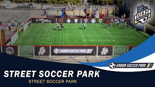 Urban Soccer Park  Street Soccer Courts  San Francisco [upl. by Eceinwahs]