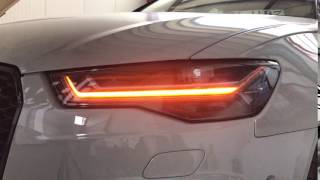 Audi Matrix LED Audi RS6 Nachrüstung inkl Dynamischer Blinker [upl. by Tinaret]