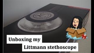 Unboxing My Littmann stethoscope [upl. by Schinica596]