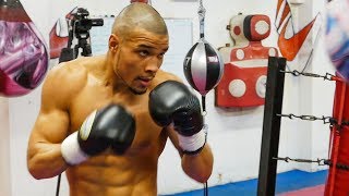 IN THE BAG Eubank Jr looking READY FOR DeGALE  Media workout [upl. by Anaeel20]