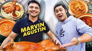 Masarap ba ang FAMOUS COCHINILLO ni Marvin Agustin Ultimate BGC Marvin Agustin Food Tour [upl. by Drarrej]