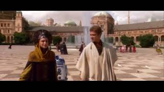 Extended scene Arrival on Naboo  Star Wars Ep II [upl. by Afesoj]