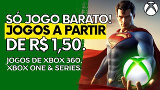 Só Jogo BARATO nas OFERTAS da BLACK FRIDAY do XBOX 360 XBOX ONE e SERIES de R 150 a R 4980 [upl. by Andeee961]