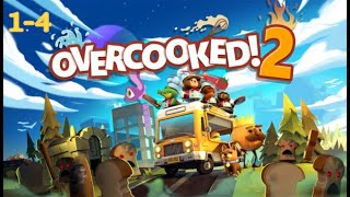 Overcooked 2 Level 14  3 Stars  Solo [upl. by Hecker]