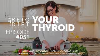 Thyroid on Keto  The Keto Diet Podcast Ep 051 with Vivica Menegaz [upl. by Ardnauqal]