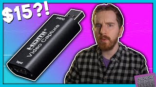 The cheapest capture card money can buy is actually WORTH buying BlueAVSGoodan USB 20 CamLink [upl. by Ahern460]