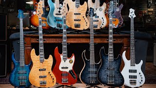 Marcus Miller Introduces Sire Basses [upl. by Ecinnaj]