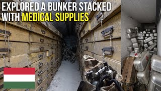 Explored a bunker stacked with medical supplies  ABANDONED [upl. by Stearn]