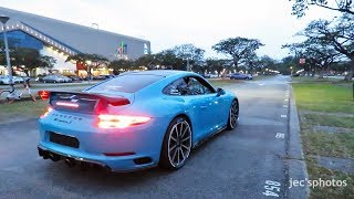 LOUD REVS and Pops iPE Exhaust Porsche 9912 Carrera S BRUTAL Sounds [upl. by Hough]