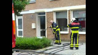 Woningbrand De Hilver 51 Goirle 162012 [upl. by Peugia]