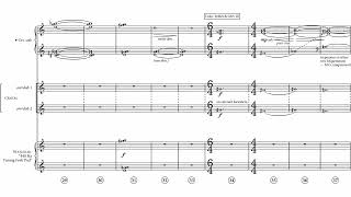 A Savelief — Concerto pour Cristal Baschet amp Orchestre — “Teaser 1” 2013 Score followthrough [upl. by Limaj]