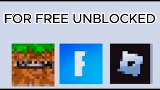 FREE UNBLOCKED GAMES FOR SCHOOL [upl. by Geerts668]