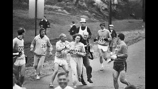 Officials Tried to Pull Her Out of The Race  But Kathrine Switzer Kept Running [upl. by Ahsitel120]