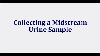 NMC OSCE MIDSTREAM URINE SAMPLE [upl. by Kolnos251]