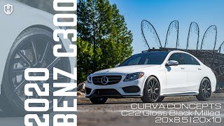 MercedesBenz C300  C22 Curva Wheels [upl. by Trebmal]