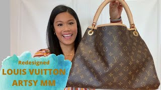 Review of the Redesigned Louis Vuitton Artsy MM [upl. by Ayerf]