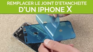 Remplacer le joint de lécran de son iPhone X by SOSav [upl. by Sheryl365]