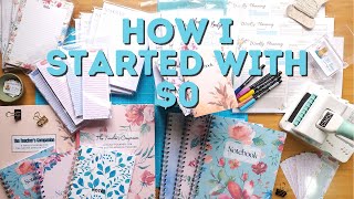 I started a Planner and Stationery Business with no money  How What Where and Why [upl. by Renita]