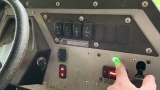 How to Operate Landmaster Electric UTV [upl. by Barnabe]