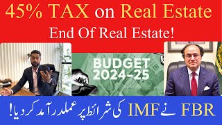 Heavy Taxes on Property In Pakistan Budget 202425  Breaking News [upl. by Lydon]