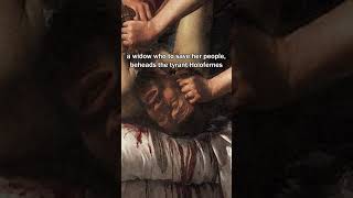 Vengeance and Justice  Artemisia Gentileschi  Judith Slaying Holofernes 1610 art bible history [upl. by Enylecoj945]