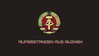 Auferstanden Aus Ruinen  National Anthem of East Germany  Synth Remix [upl. by Nosremaj]