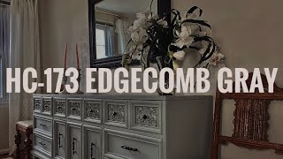 MY FAVORITE NEUTRAL COLOR FOR WALLS  BENJAMIN MOORE EDGECOMB GRAY [upl. by Brechtel510]