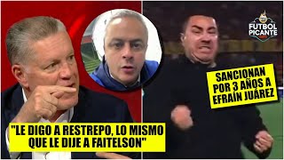 La sanción a Efraín Juárez es ABSURDA Una ESTUPIDEZ que le hayan dado 3 AÑOS  Futbol Picante [upl. by Hsima545]