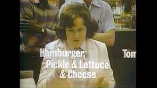 1982 Wendys ad with Edie McClurg [upl. by Yrag]