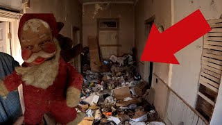 Creepy Santa Claus Shows Up While Cleaning Out 140 Year Old House [upl. by Eden]