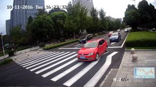 Hikvision H265  H265 vs H265 mucho movimiento cruce 2 [upl. by Durrej]