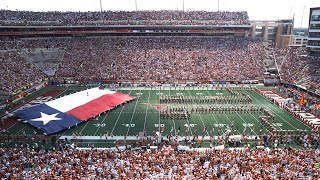 Pregame  Alabama vs Texas  9102022  The University of Texas Longhorn Band [upl. by Champ]