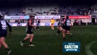 Ang Christou WOOF  Carlton Legends Match 2014 [upl. by Snyder]