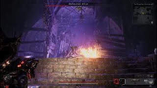 Remnant 2  Befouled Altar Part 2 Solo Boss Fight Easy Cheese Nightmare Difficulty [upl. by Aynekal210]