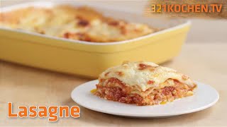 Das Originalrezept für klassische Lasagne [upl. by Shannan]