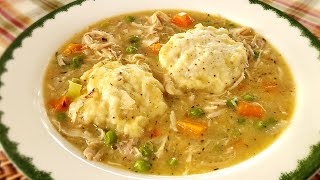 Chicken and Dumplings  Easier than you think ❤️ Step by Step [upl. by Yrellih]