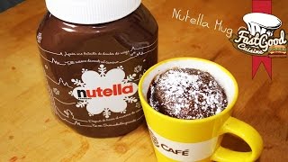 Recette facile  Nutella Mug cake [upl. by Anahpets]