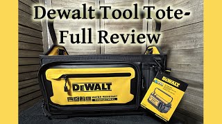 DEWALT TOOL TOTE Full Review [upl. by Timothea122]